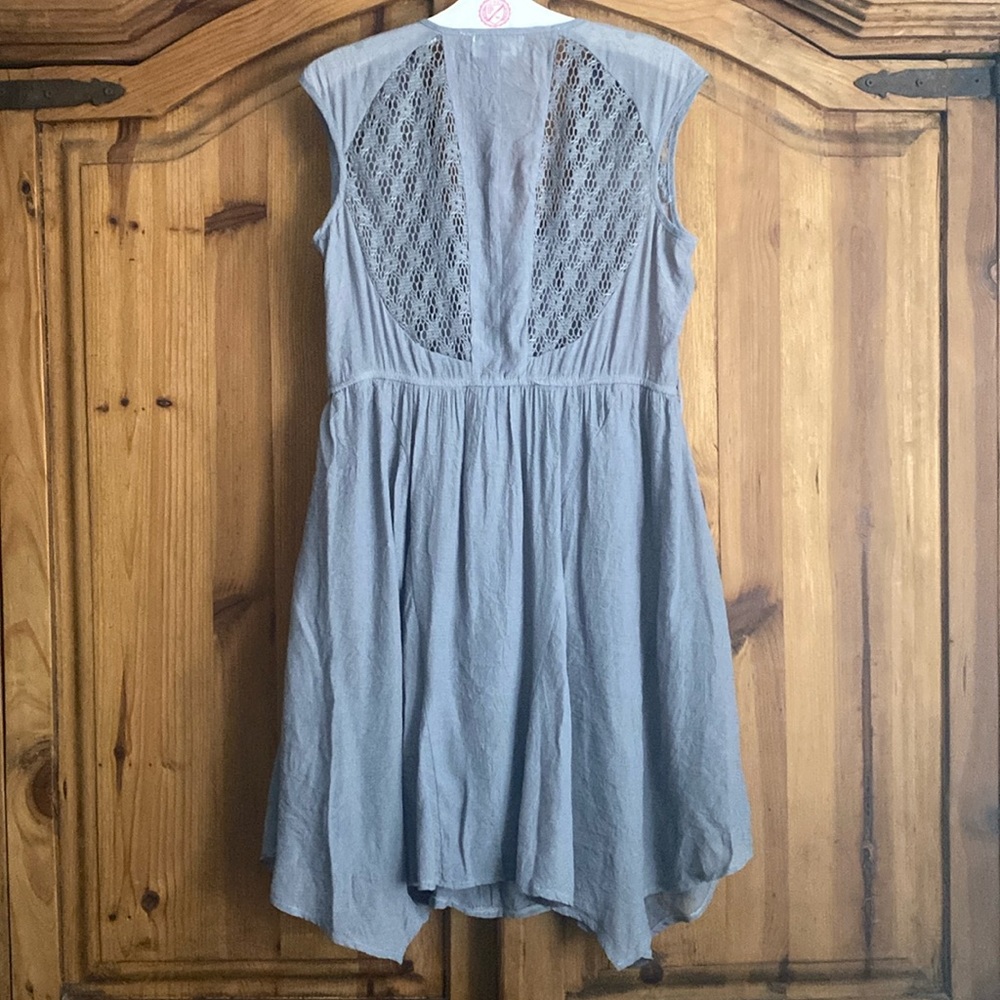 NWOT Crochet Lace Back Lulumari Dress